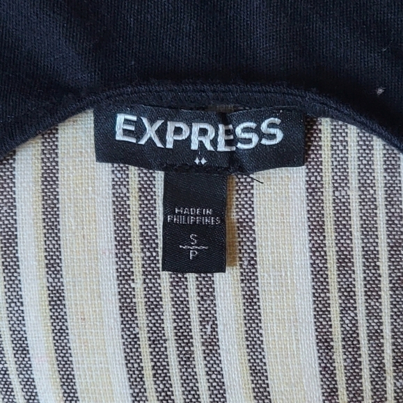 Express Womens Striped Sleeveless Top S - Picture 5 of 5
